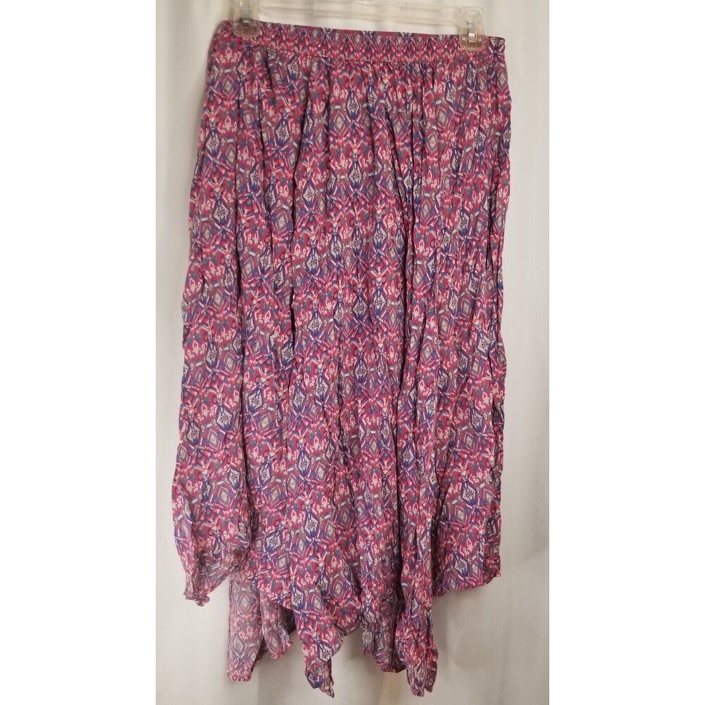 Hollister Women's Skirt BOHO Indie Tassel Asymmetrical Hem Size Medium - Picture 3 of 4